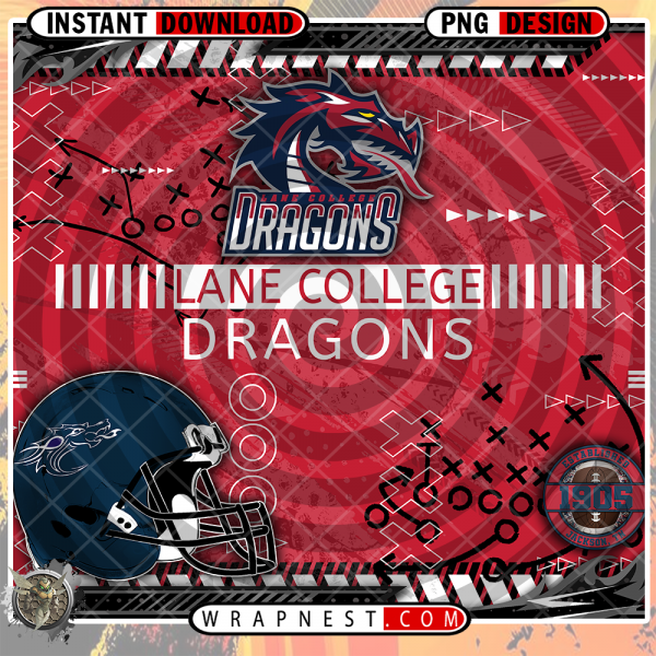 DRAGONS X's & O's WRAP