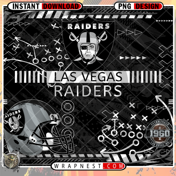 RAIDERS X's & O's WRAP