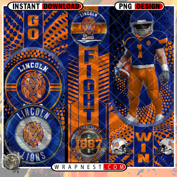 LINCOLN GO FIGHT WIN WRAP