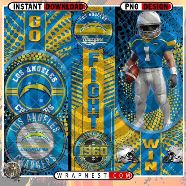 CHARGERS GO FIGHT WIN WRAP