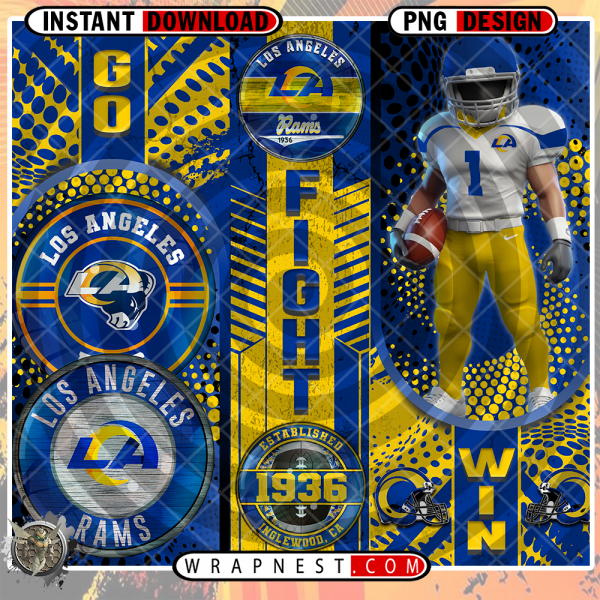 RAMS GO FIGHT WIN WRAP