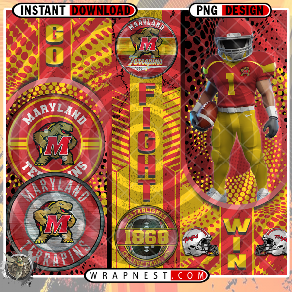 MARYLAND GO FIGHT WIN WRAP