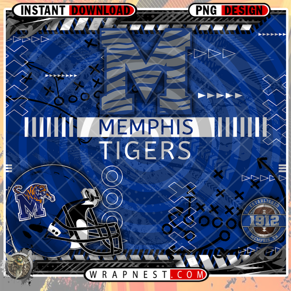 TIGERS X's & O's WRAP