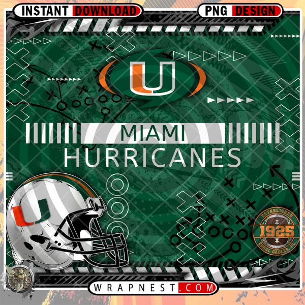 HURRICANES X's & O's WRAP