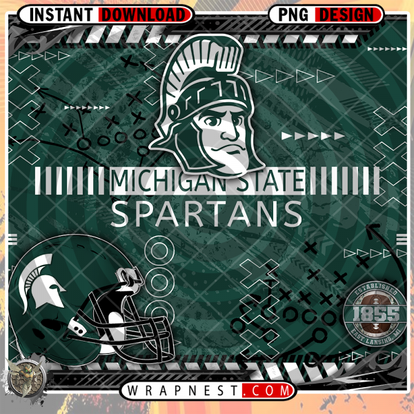 SPARTANS X's & O's WRAP