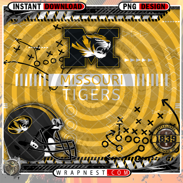 TIGERS X's & O's WRAP