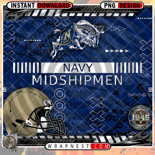 MIDSHIPMEN X's & O's WRAP