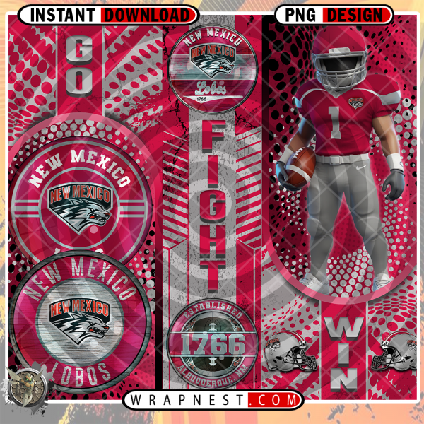 NEW MEXICO GO FIGHT WIN WRAP