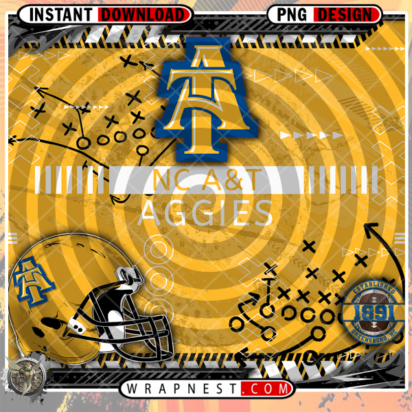 AGGIES X's & O's WRAP