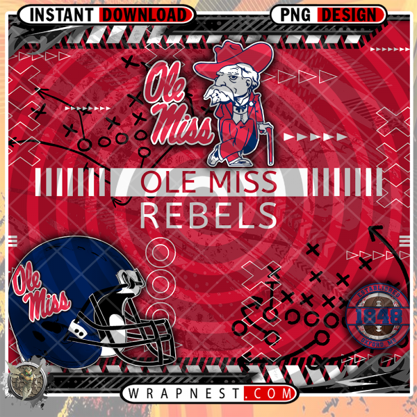 REBELS X's & O's WRAP