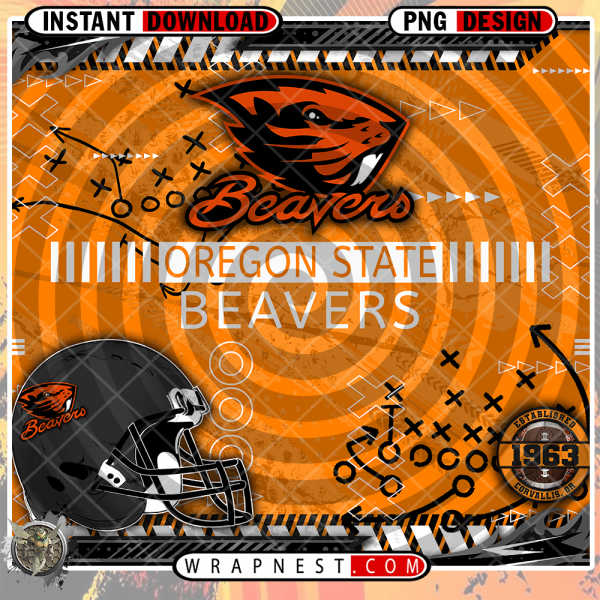BEAVERS X's & O's WRAP