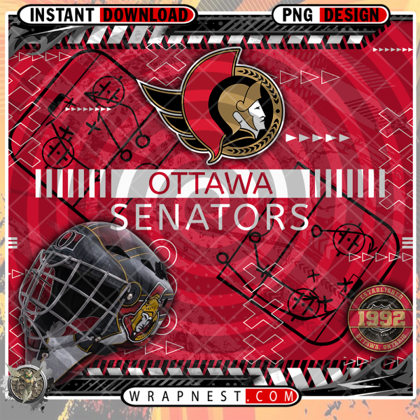 SENATORS X's & O's WRAP