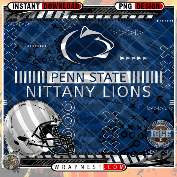 NITTANY LIONS X's & O's WRAP