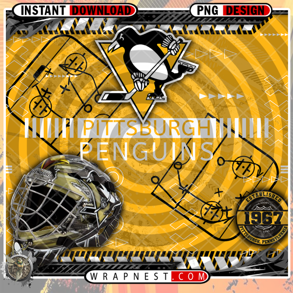PENGUINS X's & O's WRAP