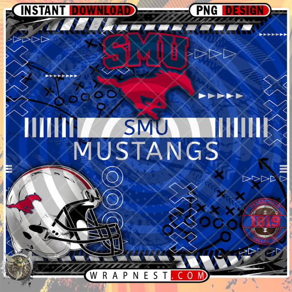 MUSTANGS X's & O's WRAP