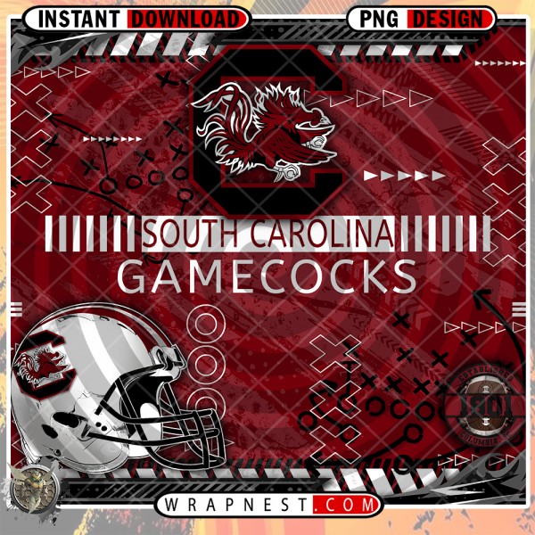 GAMECOCKS X's & O's WRAP