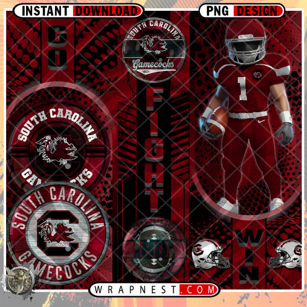 SOUTH CAROLINA GO FIGHT WIN WRAP