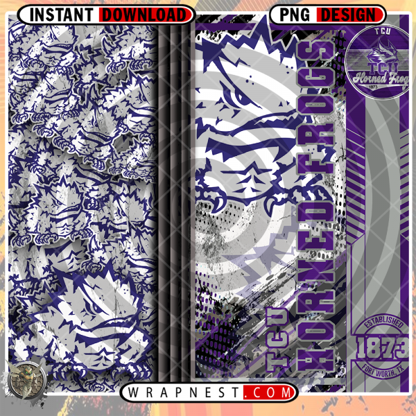 HORNED FROGS SPORTS WRAP v5