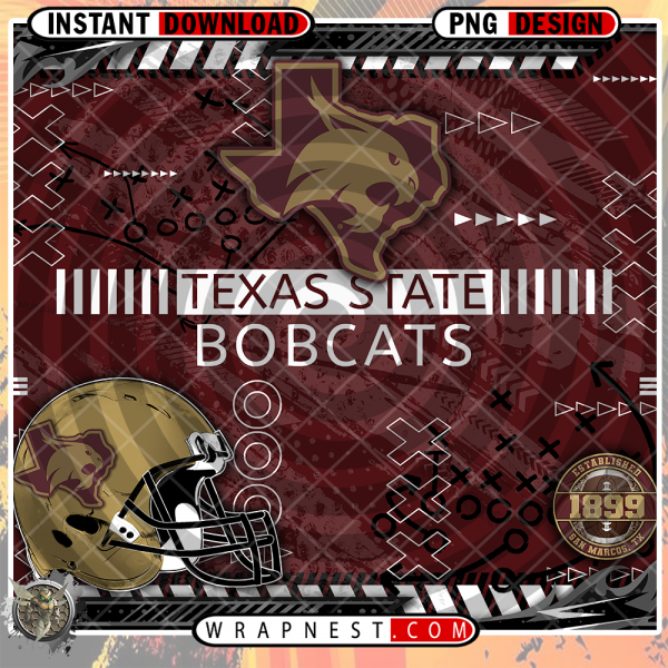 BOBCATS X's & O's WRAP
