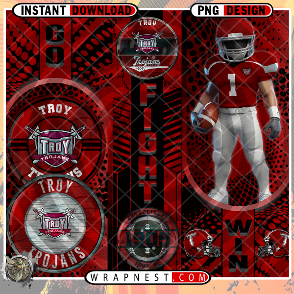 TROY GO FIGHT WIN WRAP