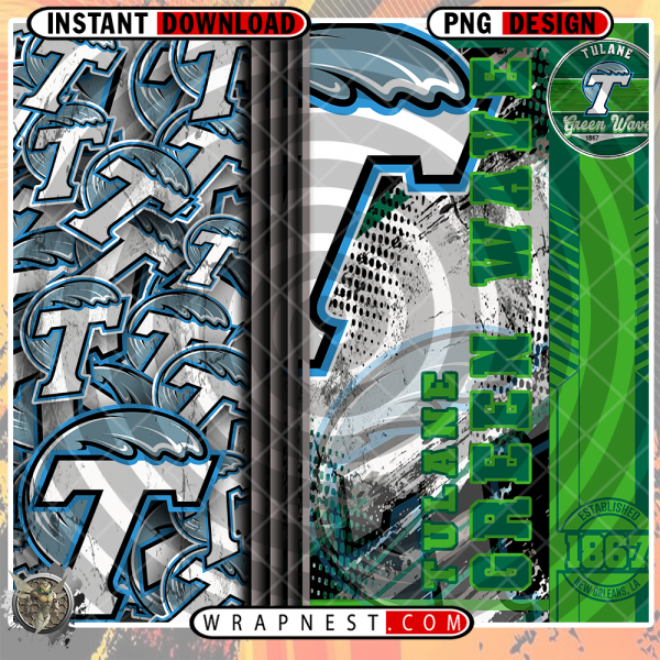 GREEN WAVE SPORTS WRAP v5