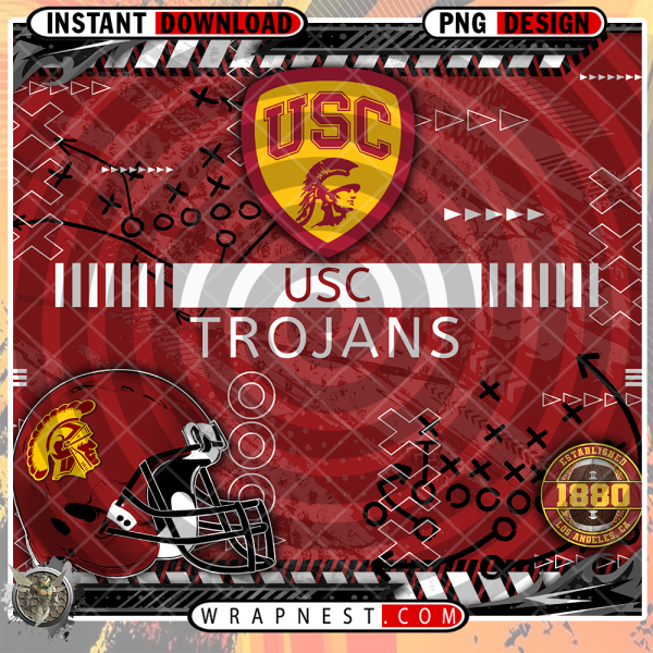 TROJANS X's & O's WRAP
