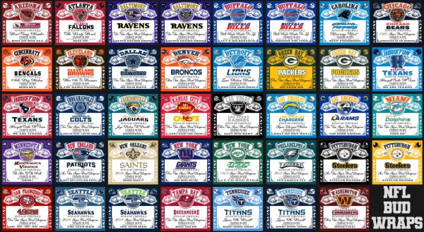 NFL BUD WRAP BUNDLE