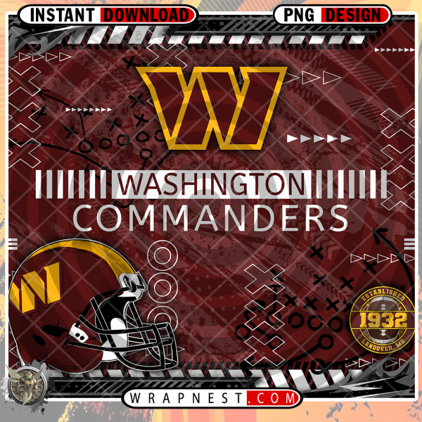 COMMANDERS X's & O's WRAP