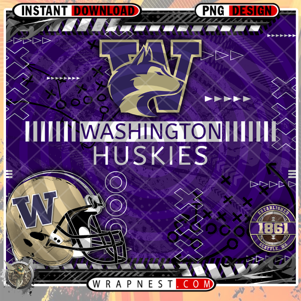 HUSKIES X's & O's WRAP
