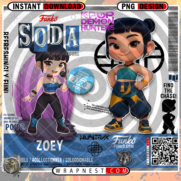 ZOEY FUNKO SODA WRAP