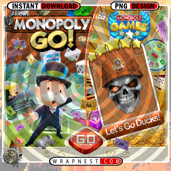 DUCKS MONOPOLY GO
  WRAP