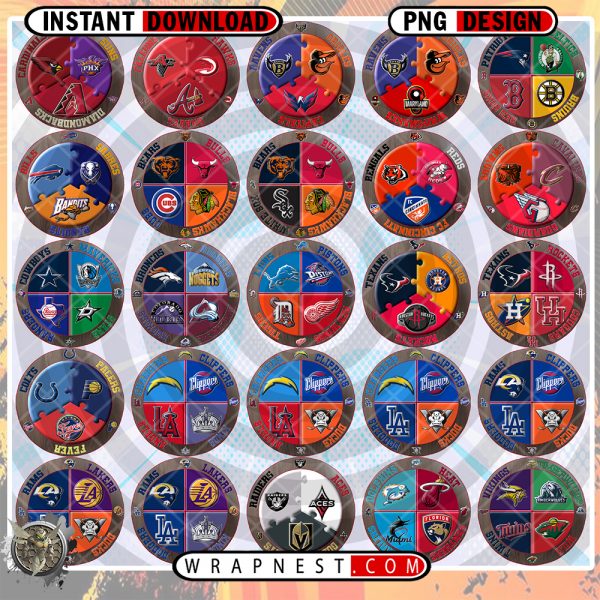 NFL SPORTS CITY LOGO BUNDLE