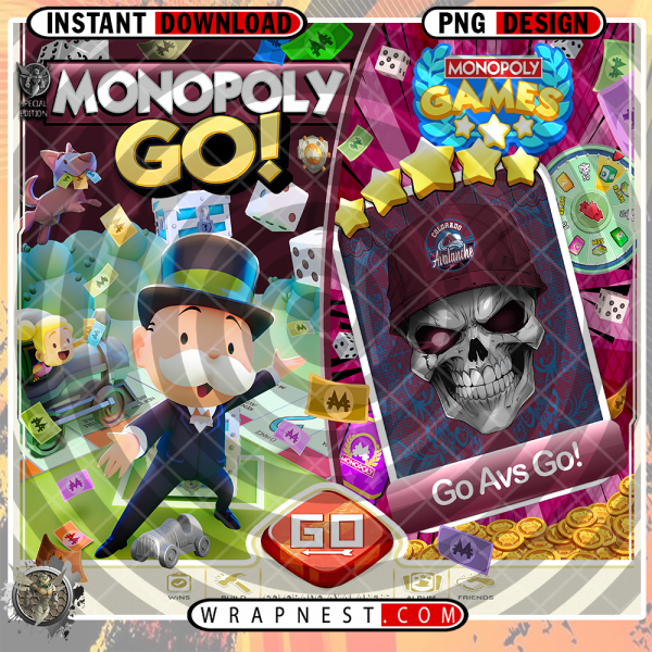 AVALANCHE MONOPOLY GO WRAP