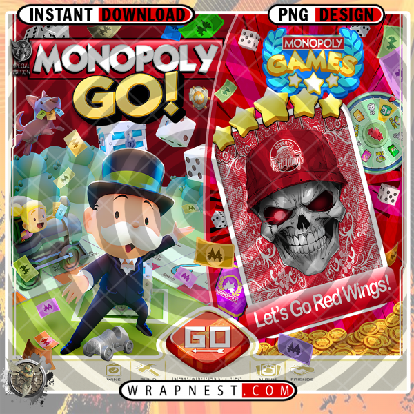 WINGS MONOPOLY GO WRAP