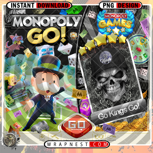 KINGS MONOPOLY GO WRAP