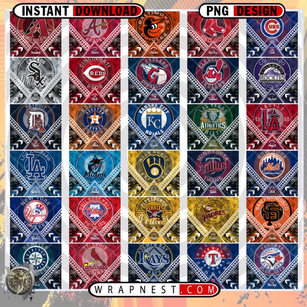 BUNDLE - MLB DIAMOND WRAP
