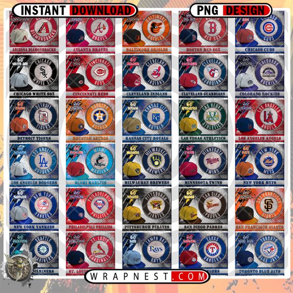 BUNDLE - GO TEAM WRAP MLB