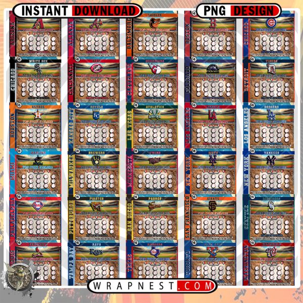 MLB LOTTERY WRAP BUNDLE