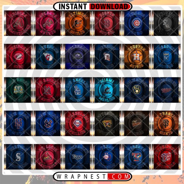 BUNDLE - MLB METAL WRAPS