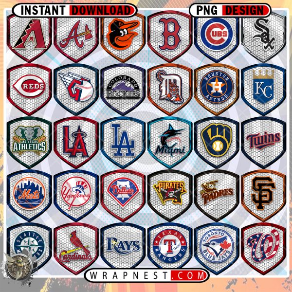 MLB SHIELD v3 LOGO BUNDLE