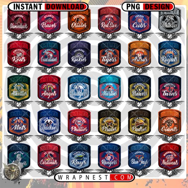 MLB SHIELD v4 LOGO BUNDLE