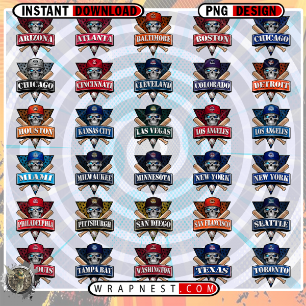 MLB BUNDLE TRIANGLE SKULL