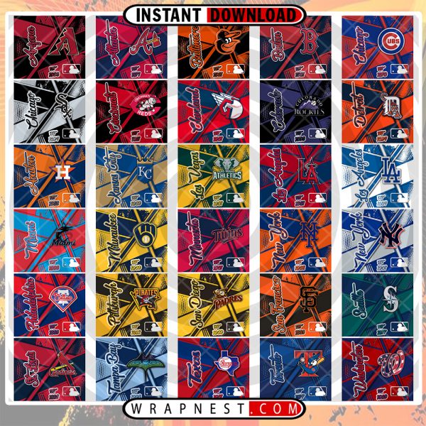 BUNDLE - MLB TEAM SPORTS WRAPS