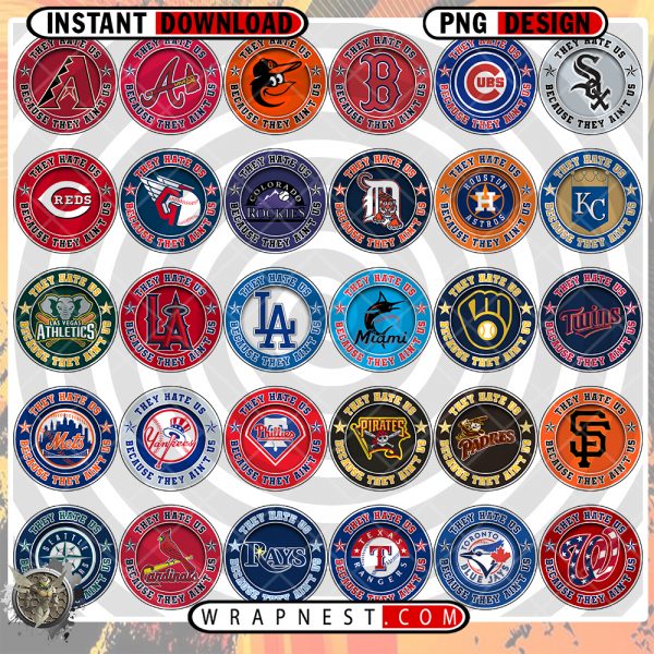MLB THEY HATE US LOGO BUNDLE