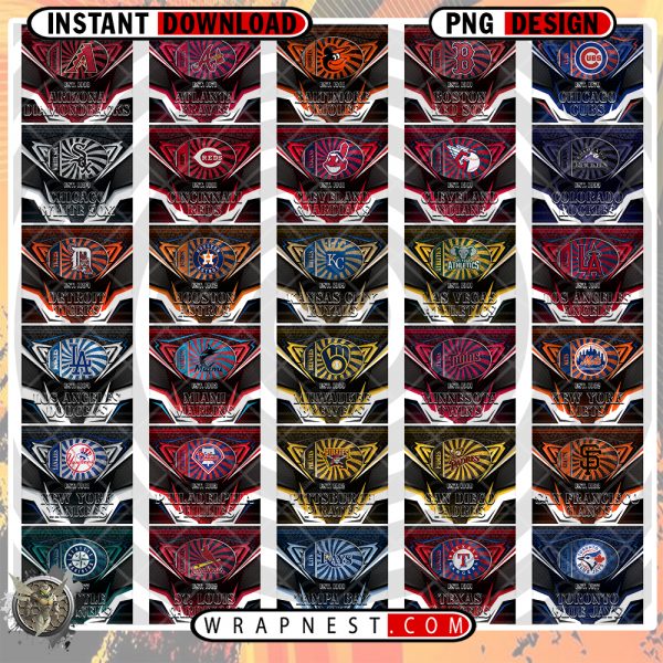 BUNDLE - TRIBAL WRAPS MLB