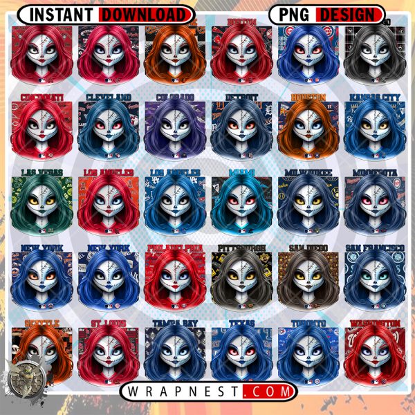 MLB ZOMBIE GIRL BUNDLE