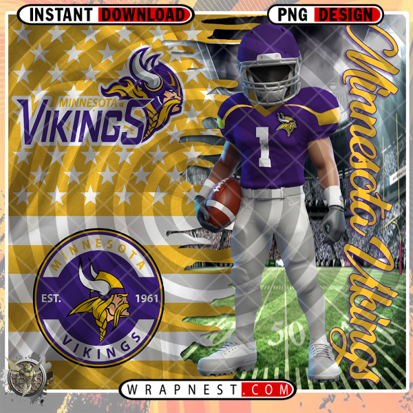 VIKINGS FLAG WRAP