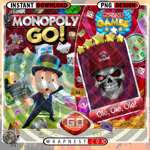 CANADIENS MONOPOLY GO WRAP