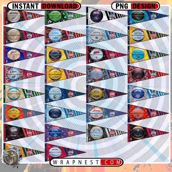 BUNDLE - NBA FLAGS v2