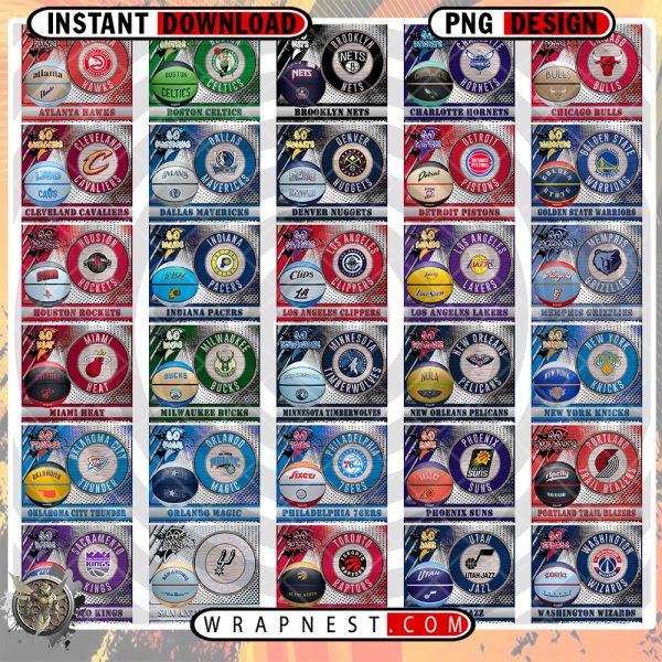 BUNDLE - GO TEAM WRAP NBA